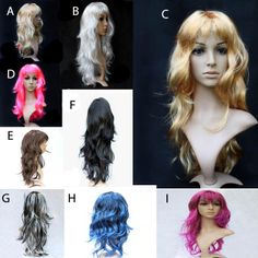 Long white wig $5.09 Wig Mannequin, Long Hair Curly, White Wig