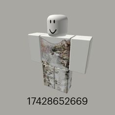 a white box with a smiling face on it's side and the number 1 in front of it