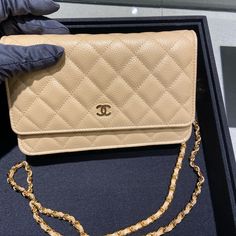 Brand New Chanel Woc In Beige, With Original Packaging, Receipts Both From Chanel And Neiman Marcus. Never Used. Makes For A Perfect Gift For The Holidays For That Special Girl Or Yourself! Please Feel Free To Ask Any Questions! Ready To Ship. Beige Chanel Woc Outfit, Luxury Wallet On Chain With Card Slots, Luxury Beige Wallet On Chain For Evening, Classic Beige Rectangular Wallet On Chain, Luxury Envelope Wallet On Chain With Strap, Elegant Beige Rectangular Wallet On Chain, Formal Beige Wallet On Chain With Chain Strap, Elegant Beige Wallet On Chain With Chain Strap, Chanel Wallet On Chain Beige