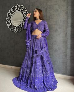 Engagement Lehengas, Satin Lehenga, Purple Lehenga, Chikankari Lehenga, Bridesmaid Lehenga, Engagement Hairstyles, Saree Bollywood