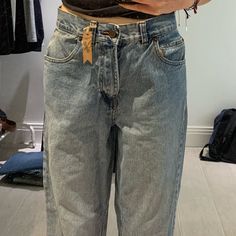 Brand New. My Daughter Changed Her Mind Plus They Are Too Big For Her. Mom Jeans Pull And Bear, Pull And Bear Flare Jeans, Pull And Bear Jeans Woman, Medium Wash Pull-on Denim Jeans, Blue Pull-on Denim Jeans, Pull And Bear Jeans, Pull Bear Jeans, Jeans Brands, Jeans Color