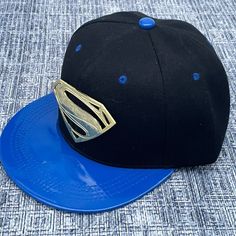 Men Fashion Hat Blue/Black Tone Snapback Cap Hat Sport Baseball Hat Unbranded Color: Black/Blue Size: Adjustable Brand New. Never Used. See Photos. Adjustable Blue Flat Cap, Blue Adjustable Flat Cap, Blue One Size Flat Cap Baseball Cap, Trendy Black Flat Brim Baseball Cap, Blue Adjustable Flat Cap Snapback Hat, Adjustable Blue Flat Cap Snapback Hat, Blue Hip Hop Baseball Cap With Flat Bill, Blue Flat Bill Hip Hop Baseball Cap, Hip Hop Style Blue Baseball Cap