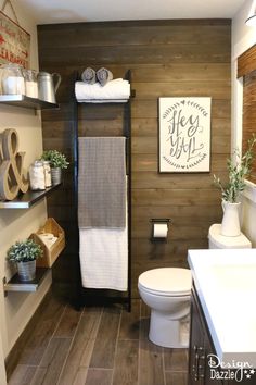 the bathroom is clean and ready to be used as a guest room or family room