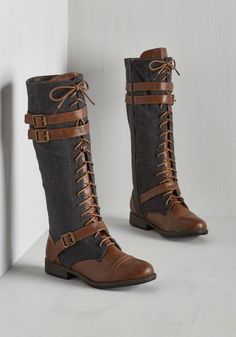 Vintage Boots, Boots Brown, Brown Boots, Cute Shoes, New Shoes, Fashion Boots, Me Too Shoes, Leather Boots