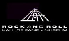 the logo for rock and roll hall of fame museum