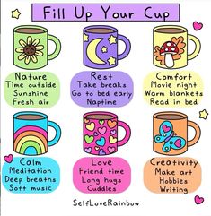 Fill Up Your Cup, Fill Your Cup, Mental Health Facts, Empty Cup