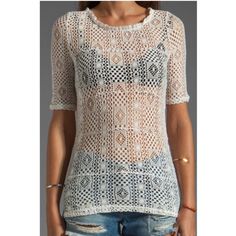 Nwt Intimately Free People Geo Lace Top In Ivory Size Small Hand Wash Cold Revolve Style No. Free-Ws912 Stretchy Diamond Pattern Mesh/Lace Lace Around The Collar Hem 60% Rayon 27% Nylon 10% Linen 3% Spandex Approximate Flat Lay Measurements (Unstretched): Pit To Pit 14” Shoulder To Hem 26” New With Tag, No Holes, Stains Or Snags, No Flaws, Smoke Free Environment. Fitted Lace Crochet Top With Pointelle Knit, White Crochet Lace In Feminine Style, White Crochet Lace With Feminine Style, Cream Lace Top For Beach, Cream Lace Top For The Beach, Feminine Lace Top With Pointelle Knit, Feminine Fitted Open Knit Crochet Top, Feminine Beige Lace Crochet Top, Beige Crochet Lace For Summer