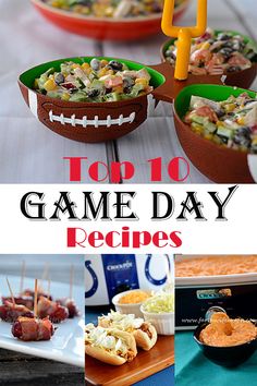 the top 10 game day recipes