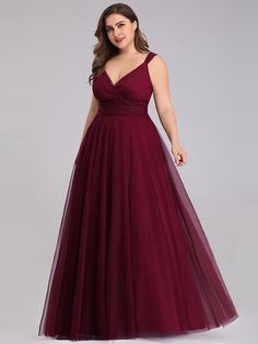 Plus Size Evening Gown, Wedding Party Bridesmaid, Plus Size Gowns, Tulle Bridesmaid Dress, Plus Size Bridesmaid, Plus Size Formal, Ever Pretty, Bridesmaid Dresses Online, Bridesmaid Dresses Plus Size