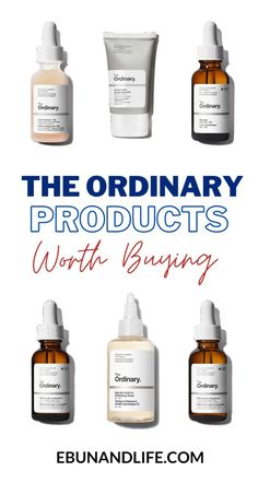 If you are confused by the myriad of products available, here is a list of ten of The Ordinary's best products worth buying. The Ordinary Azelaic Acid, The Ordinary Buffet, The Ordinary Glycolic Acid, Facial Products