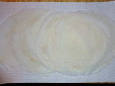 the dough is ready to be baked on the cutting board