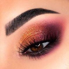 Matte Make Up, Pretty Eyeshadow, Eye Makeup Pictures, Beautiful Eye Makeup, Eye Makeup Designs, Colorful Eye Makeup, Lily Evans