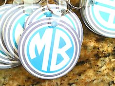 Card Keychain, Custom Bag Tags, Unique Keychain, Monogram Keychain, Unique Keychains, New Driver, Key Tags, School Accessories, New Drivers