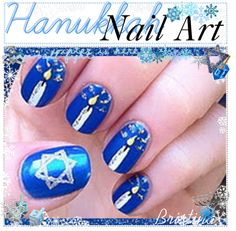 Shellac Nail Designs, Stamped Nails, Hanukkah Lights, Hanukkah Dreidel, Father Art, Hanukkah Candles, Hanukkah Decorations