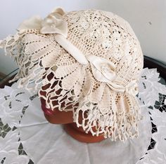 Unique Hat Bridal Hat 1920s Inspired Hat Sophisticated and - Etsy Elegant Adjustable Bonnet For Summer, Elegant Adjustable Summer Bonnet, Classic Beige Wedding Hat, Classic Beige Hat For Wedding, Beige Cloche Hat For Wedding, Elegant Adjustable Cream Bonnet, Elegant Evening Cap Hat, Vintage Crochet Cap Hat, Gatsby Style Fitted Cloche Hat For Wedding