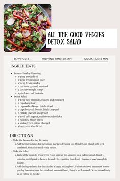 an image of a recipe for salad