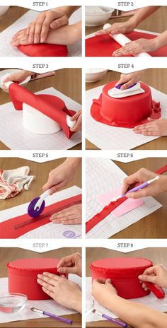 step by step instructions on how to make a cake