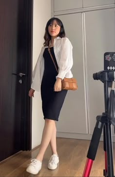 Outfit For 4'11 Height Women, Baguio Outfit Ideas, Casual Put Together Outfits, Skirt And Top Western Outfit, Baguio Outfit, Outfit Minimalista, Simple Casual Outfits, Simple Style Outfits, Casual College Outfits