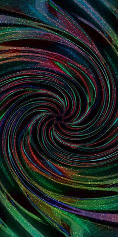 an abstract background with colorful swirls and stars