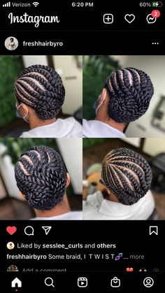 Corn Row Styles Natural Hair, Flat Twist Styles, Flat Twists, Natural Hair Salons, Natural Hair Cuts