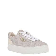 PRICES MAY VARY. The Genza sneaker by Guess features a low platform and comes in different logo color materials Closed Toe Lace-Up Closure Imported Different Logo, Trainers Fashion, Kids Luggage, Luxury Store, Athletic Fashion, Logo Color, Fashion Sneakers, Sneakers Fashion, Special Features