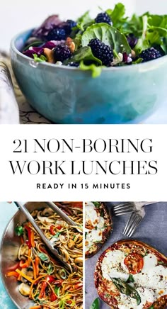 21 no - boring work lunches ready in 15 minutes