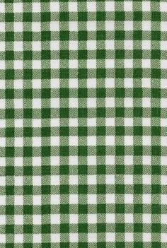 a green and white checkered fabric