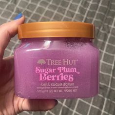 Not Opened Tree Hut Sugar Plum Berries Scrub 18 Oz Perfect Christmas Gift Idea Purple Body Scrub, Tree Hut Christmas, Christmas Smell, Birthday Wishes For Myself, Sugar Scrubs