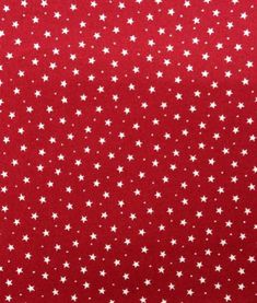 a red background with white stars on it