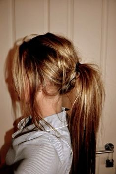 Messy Ponytail, Dream Hair, Love Hair, Hairstyles Haircuts, Messy Hairstyles, Pretty Hairstyles, Hair Looks