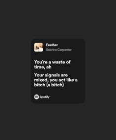 Spotify Lyrics, Songs Lyrics, Sabrina Carpenter, Song Lyrics, Acting, Healing, Songs, Feelings, Music