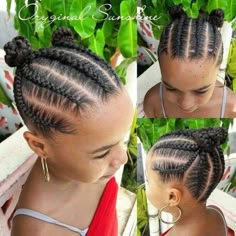 Chula Hairstyles, Kids Braids