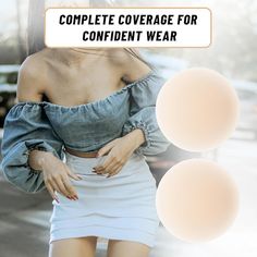 Extra Large No Show Nipple Covers Enhance Comfort: The large silicone breast petals provide full coverage for large breasts. The sticky pasties nipple covers pack reduce the risk of movement or slipping, giving you peace of mind throughout the day! Crafted from soft, hypoallergenic materials, they're gentle on your skin, you deserve the natural feel! Sticky Nipple Covers Suitable for Multiple Outfits: ModoSlim 4-inch adhesive inclusive nipple pasties ensure versatility, making them suitable for a wide range of clothing, including evening gowns, backless dresses, one-shoulder tops, plunging necklines, etc. They are a practical addition to your wardrobe! Reusability And Cost-Effectiveness Silicone Breast Covers: The waterproof, large silicone nipple covers are reusable and washable. Neutrogena Makeup Remover, Backless Dresses, Neutrogena Makeup, Amazon Fire Tv Stick, Multiple Outfits, Cushion Foundation, Makeup Remover Wipes, Waterproof Makeup, Shoulder Tops