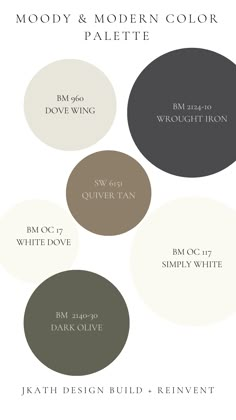 10 Bathroom Remodel Design Ideas | Jkath Design Build + Reinvent Grey Tile Bathroom Ideas Color Schemes, Gray Bathroom Walls, Home Paint Colors, House Color Palettes, Modern Color Palette, Home Paint, House Updates, Home Updates, Colors For Home