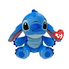 TY INC Plushes TY Disney Soft Plush, Stitch, 8 Inches, 1 Count Disney Mignon, Doll Garden, Card Games For Kids, Party Expert, Lilo Et Stitch, Mattel Hot Wheels, Disney Plush, Beanie Boos, Disney Fan