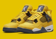 Jordan 4 Retro Lightning, Air Jordan Retro 4, Air Jordan Iv, Jordan 4’s, Cassette Audio, Jordan Retro 4, Nike Air Jordan 4, Jordan Model, Jordan 4s