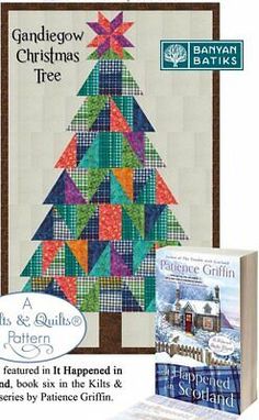 a christmas tree is featured in the book, and it appears to have been designed by patrick griffin