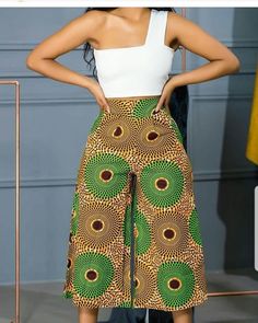 Ankara Pants, African Dresses For Kids, Short Dress Styles, African Wear Dresses