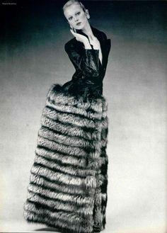 1972 | Meanredz | Flickr Fur Skirt, Fashion Photo, 90s Fashion, Fashion Magazine, Global Community, Flapper Dress, Fur Coat