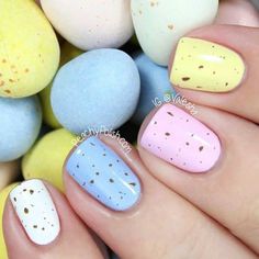 Egg Nails, Stippling Brush, Easy Nails, Mini Eggs