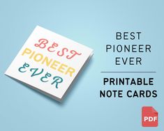 the best phoner ever printable note cards