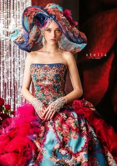 Stella Dress, Wedding Dresses 2014, Floral Fashion, Beauty And Fashion, Beautiful Hats, Headdress, Look Fashion