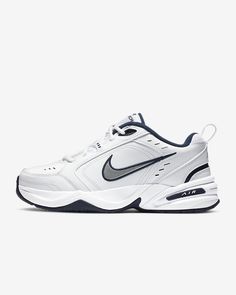 Nike Air Monarch IV Men's Workout Shoes. Nike.com Nike Air Monarch Iv, Air Monarch Iv, Dad Shoe, Nike Air Monarch, Shoe Trend, Nike Training Shoes, Mens Training Shoes, Dad Shoes, Cross Training Shoes