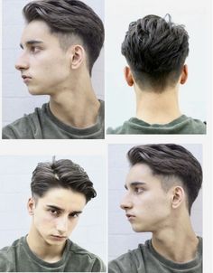 Men Haircut Styles Long On Top, Back Of Mens Haircut, Kim Namjoon Hairstyle, Low Taper Flow Haircut, Combover Haircut Men, Haircut For Wavy Hair Men, Mens Haircut Long On Top Short On Sides, Lowfade Hair, Side Part Hairstyles Men