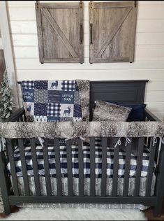 Custom Boy Crib Bedding - Little Man Deer Woodland Collection - DBC Baby Bedding Co Woodland Baby Bedding, Vintage Color Schemes, Boy Crib Bedding, Boys Crib Bedding Sets, Crib Bedding Boy, Boys Crib, Mini Crib, Crib Bedding Sets, Woodland Baby