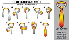 Plattsburgh knot Tie Tutorial