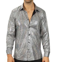 PRICES MAY VARY. No machine wash !! 100%Polyster,lightweight,soft and breathable,Shiny Sequins Design. Button-down closure;Long sleeves;Stitching process;buttoned cuff Best NightClub Party Shirts,Perfect for Stage Performance/Party/Disco Prom/Christmas/Halloween party/Casual wear /Costume Size Tips: Please choose your size according to our size chart images (Not the Amazon Size Chart) WULFUL Men Dress Shirt Sequins Long Sleeve Button Down Shirt Luxury Disco Party Nightclub Prom Costume Men Dress Shirt, Prom Costume, Metallic Blouses, Disco Shirt, Nightclub Party, Sequin Sleeve, Pride Parade, Disco Party, Party Shirts