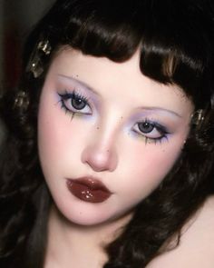 Alt Makeup, Inspo Makeup, Drag Makeup, Ethereal Makeup, Cool Makeup Looks, Unique Makeup, Dope Makeup