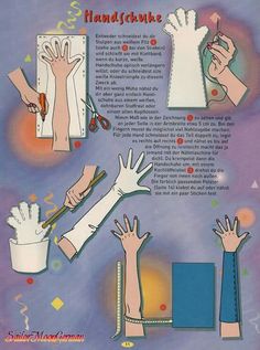 instructions on how to do hand gestures for children with pictures and text above the image