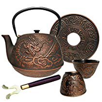 Check this out on Amazon Cast Iron Teapot, Iron Teapot, Ceremonial Matcha, Japanese Tea Set, Chinese Tea Ceremony, Cast Iron Tea Pot, Loose Leaf Teas, Dragon Flies